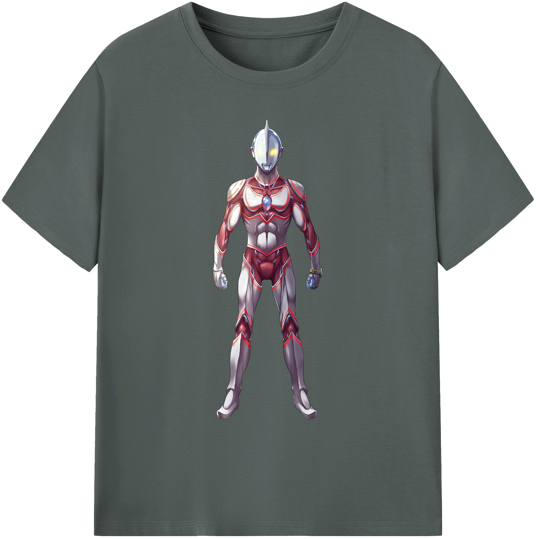（画像用） ウルトラマン Ultraman 綿100％ メンズ半袖Tシャツ｜肌触りやわらか＆通気性